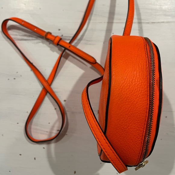 Kate Spade, Saturday. Orange leather Crossbody Bag - Picture 4 of 7